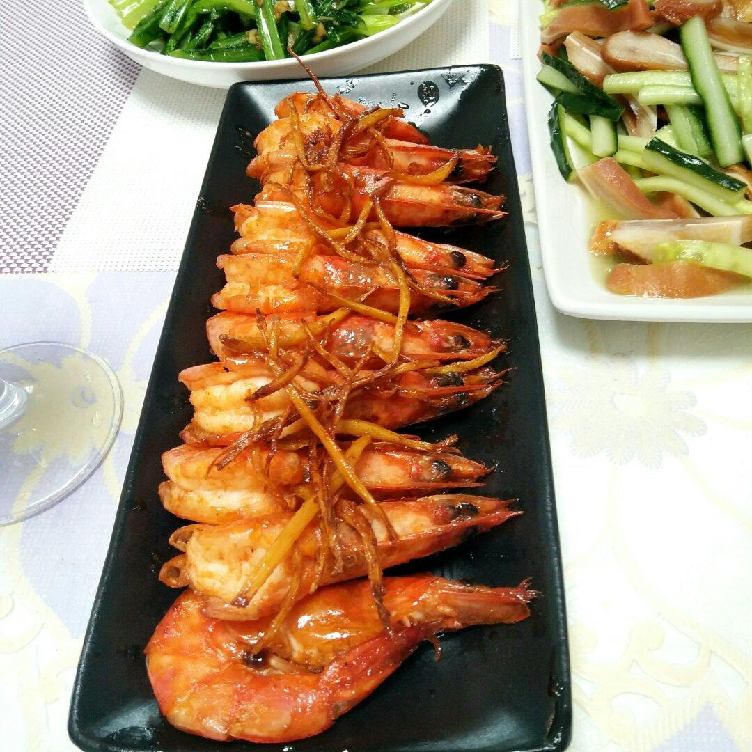 油焖大虾
