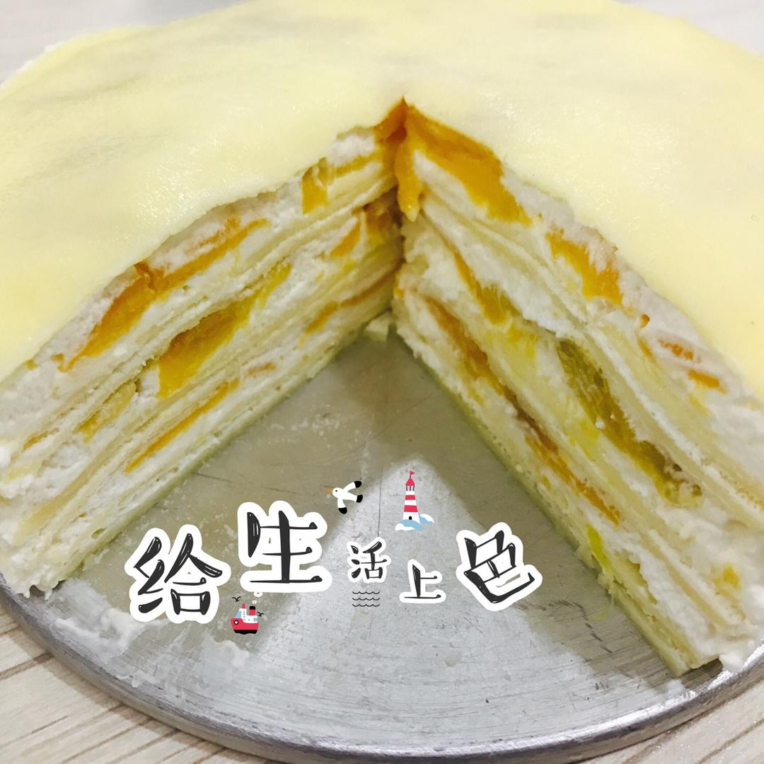 芒果千层蛋糕，100%成功告别煎皮无能