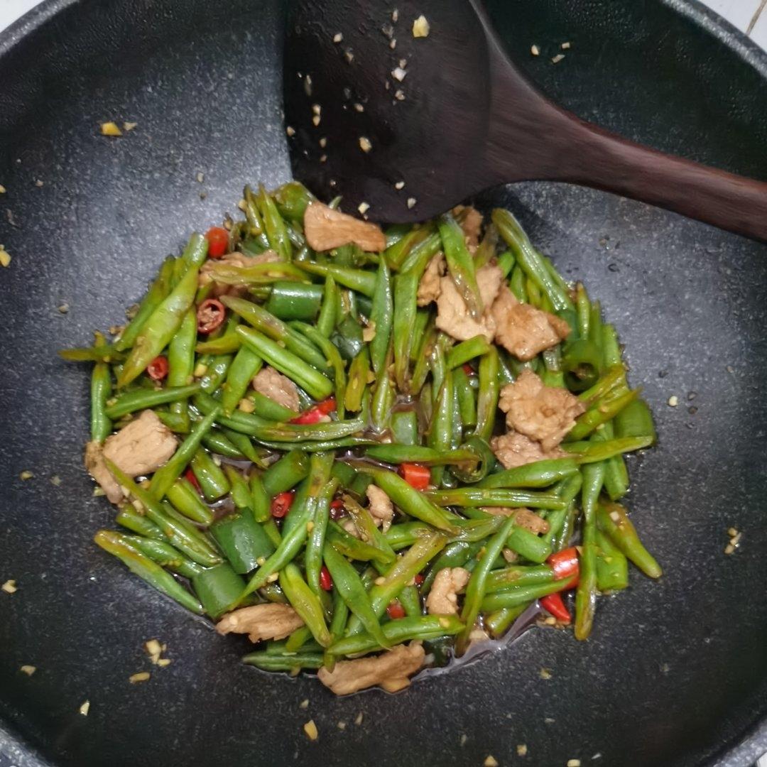 超级下饭的家常菜～清炒四季豆