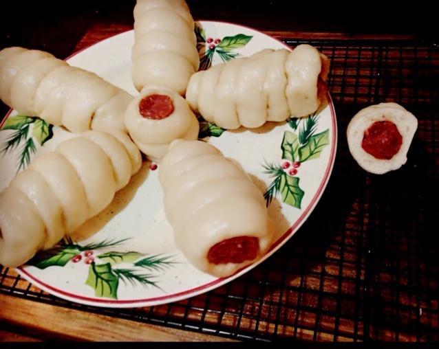 广味腊肠卷的做法