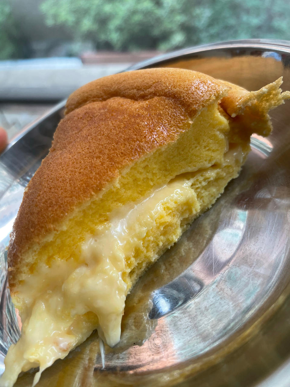堪比柯基屁股
爆浆芝士🧀古早蛋糕