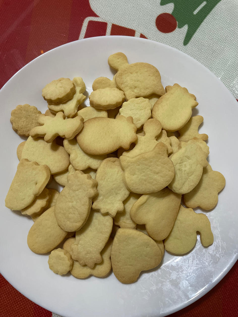 卡通黄油饼干