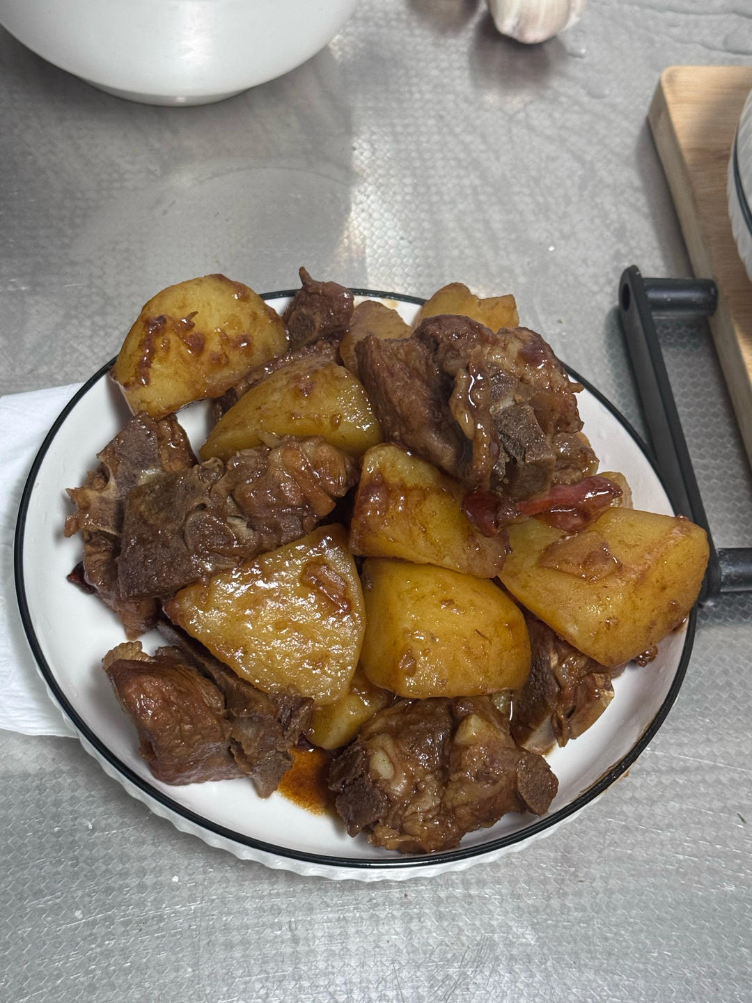 🔥巨好吃的红烧排骨炖土豆❗️懒人版轻松做拿手菜