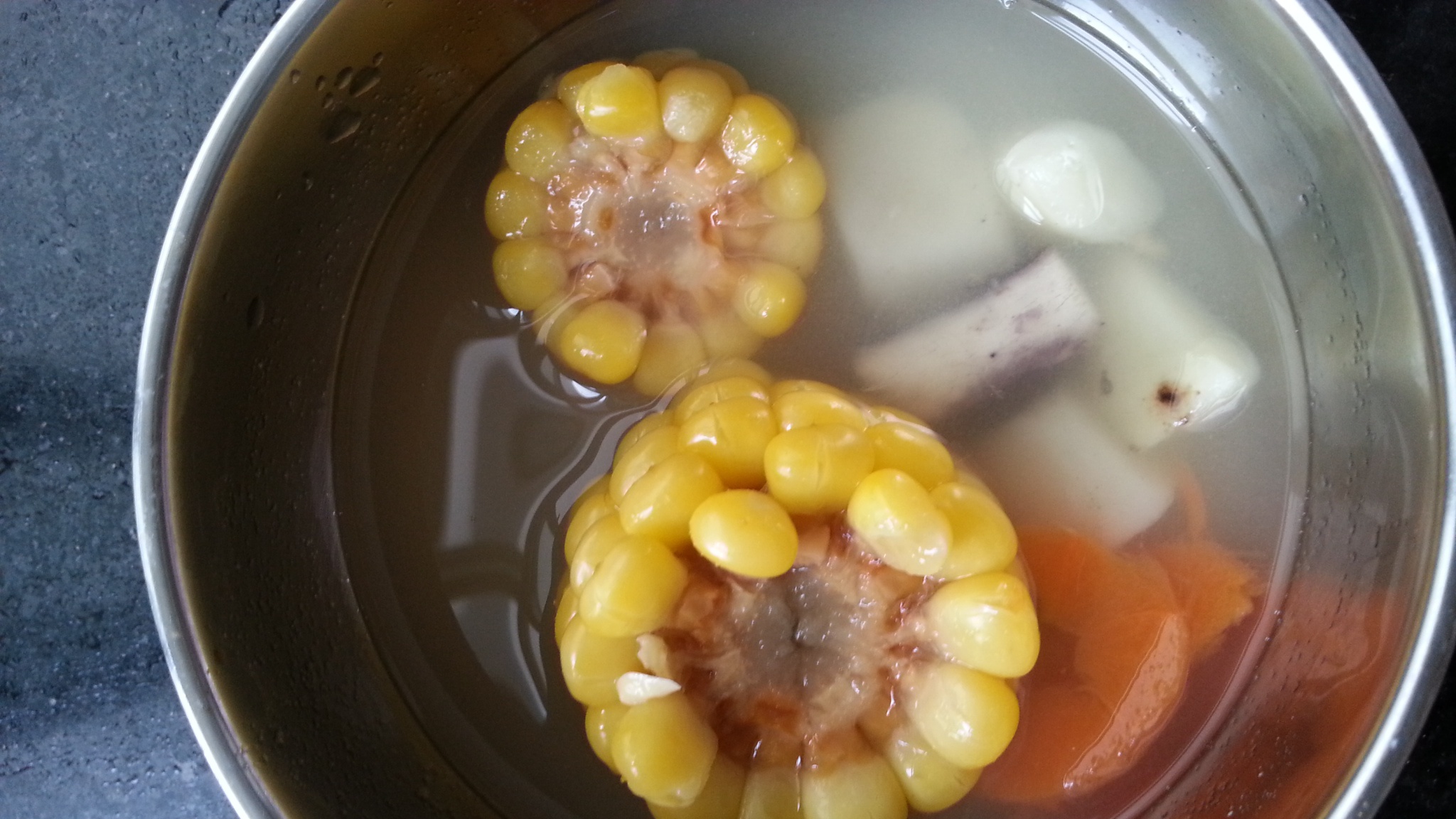 玉米杂蔬汤