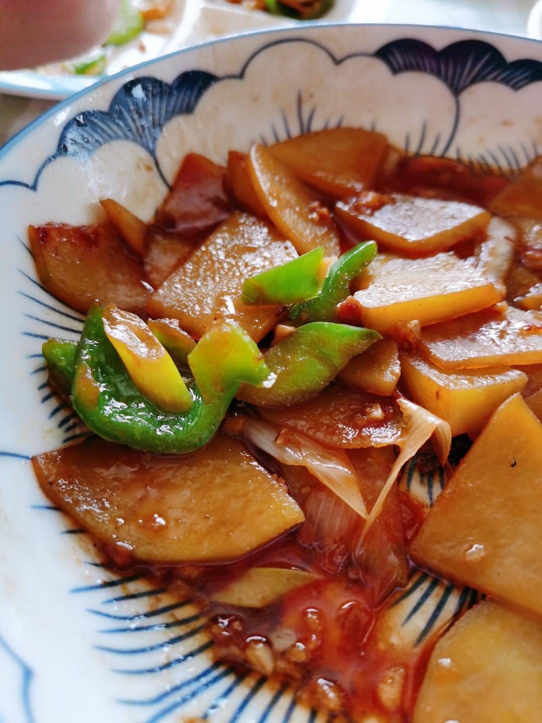 家常炒土豆片