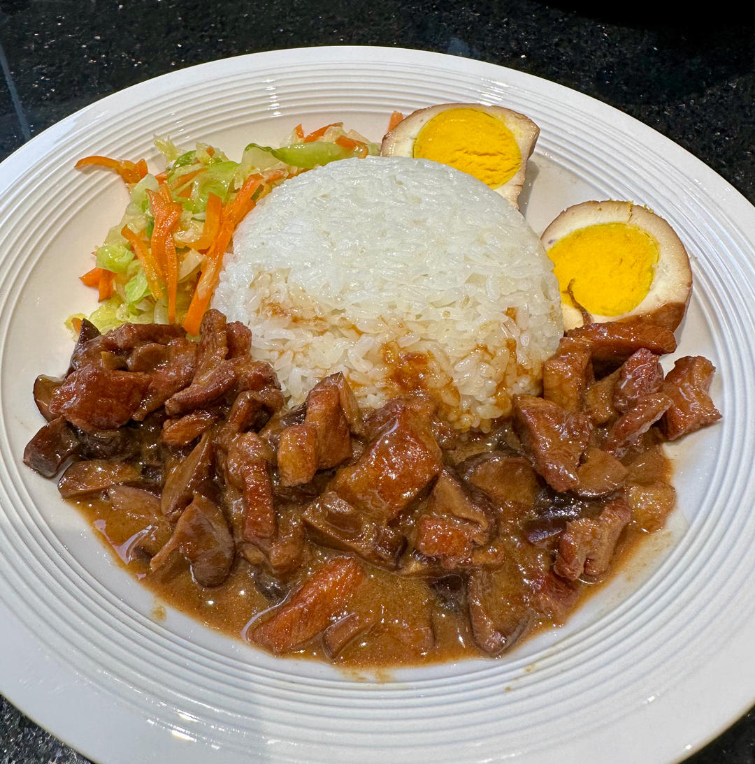 好吃到停不下来的卤肉饭