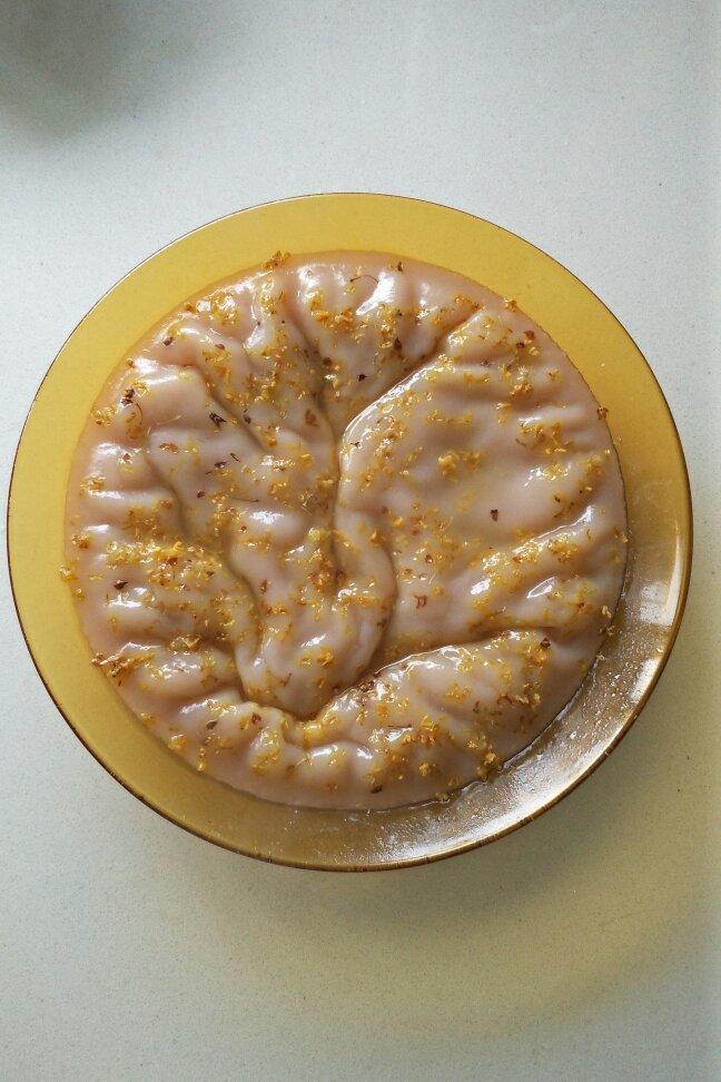 藕粉桂花糖糕（无油）