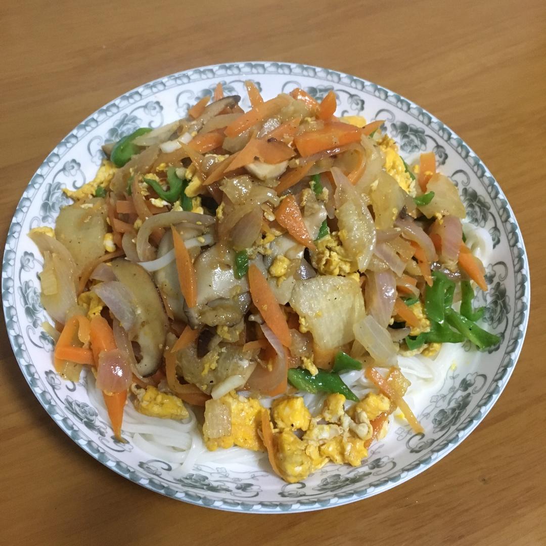 蔬菜炒面