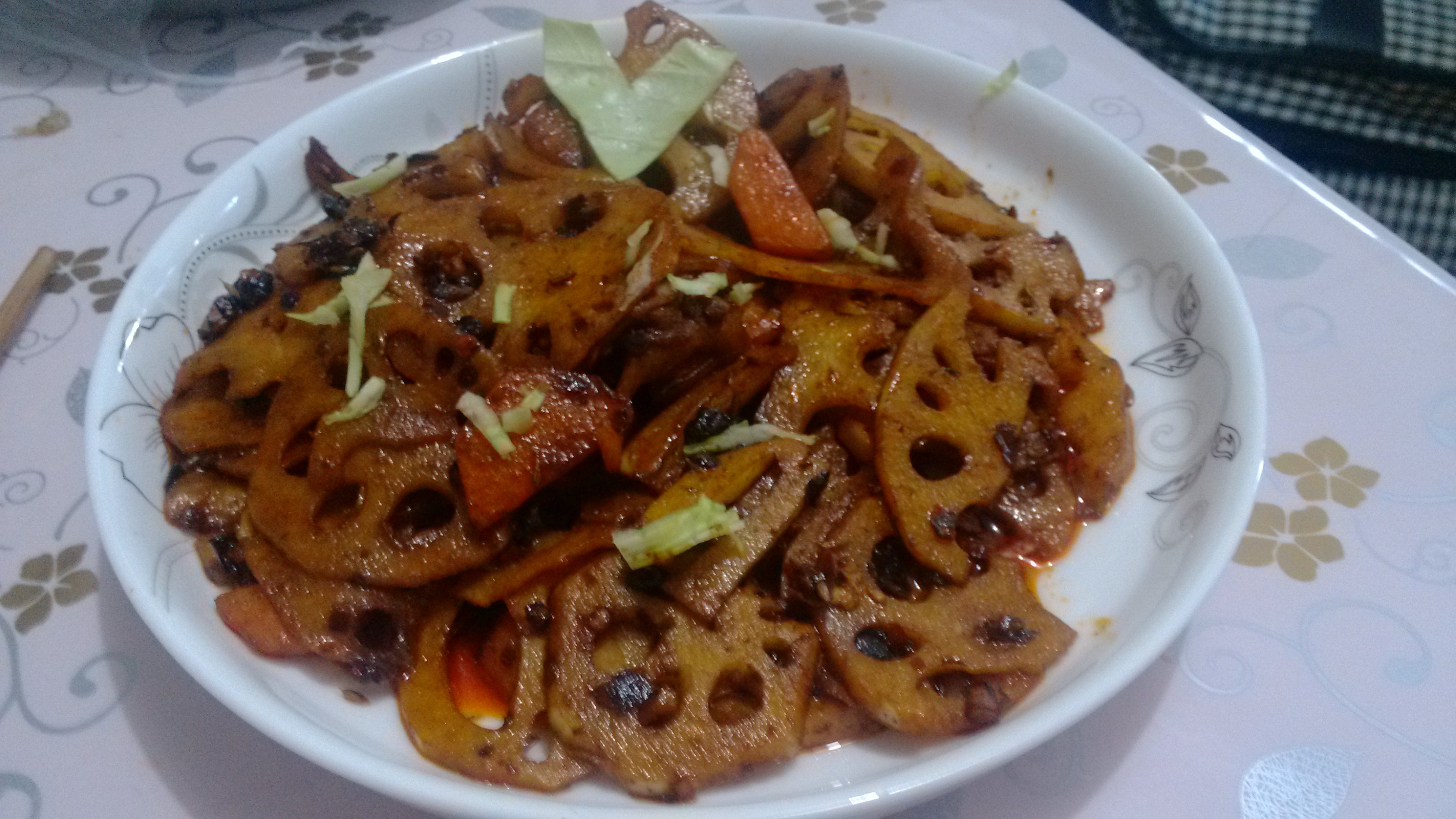 老干妈孜然莲藕