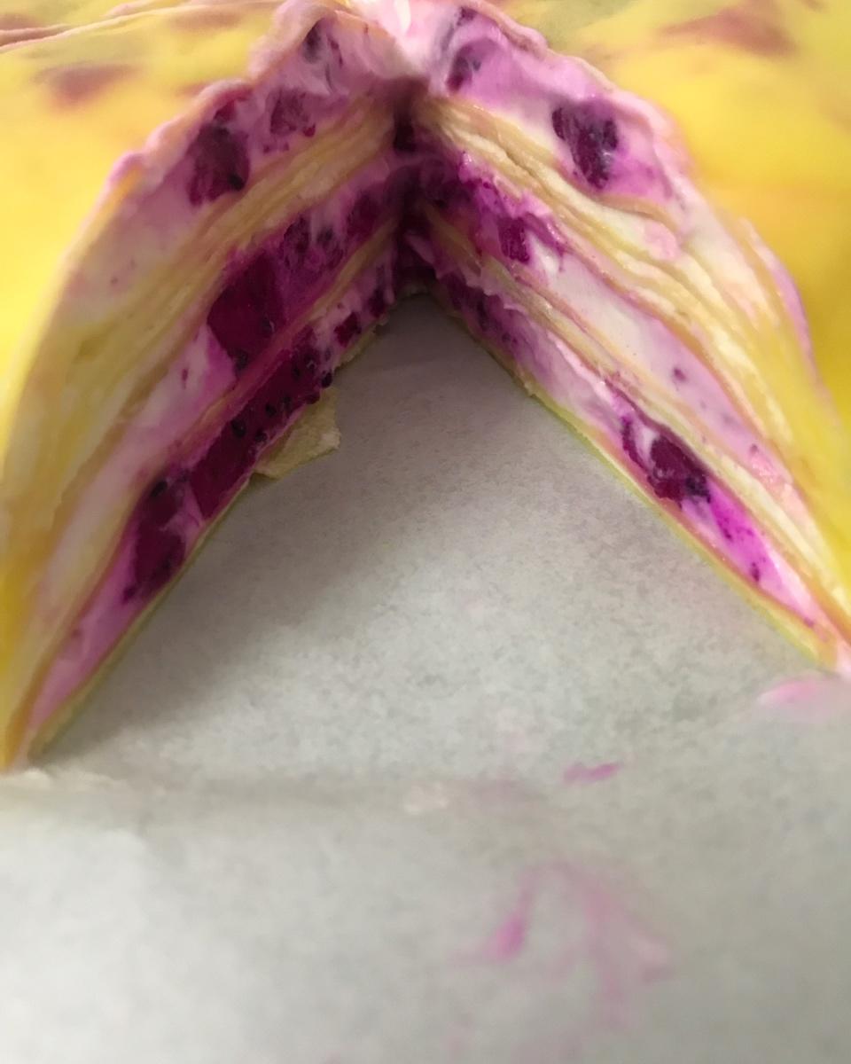 芒果千层蛋糕，100%成功告别煎皮无能