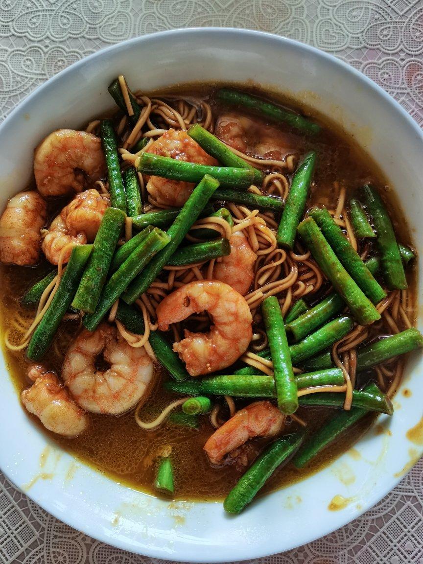 虾油炒面