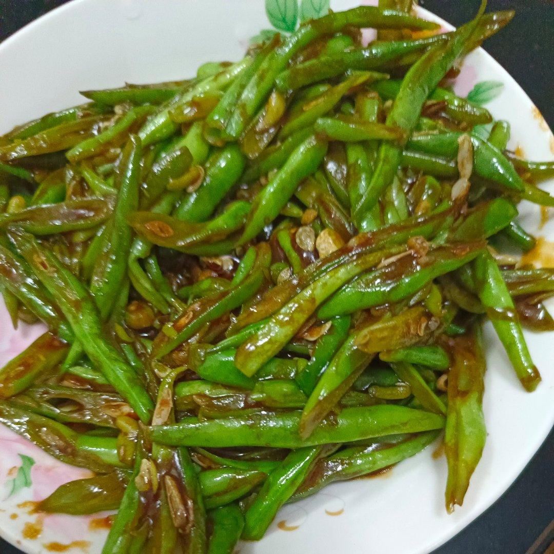 超级下饭的家常菜～清炒四季豆