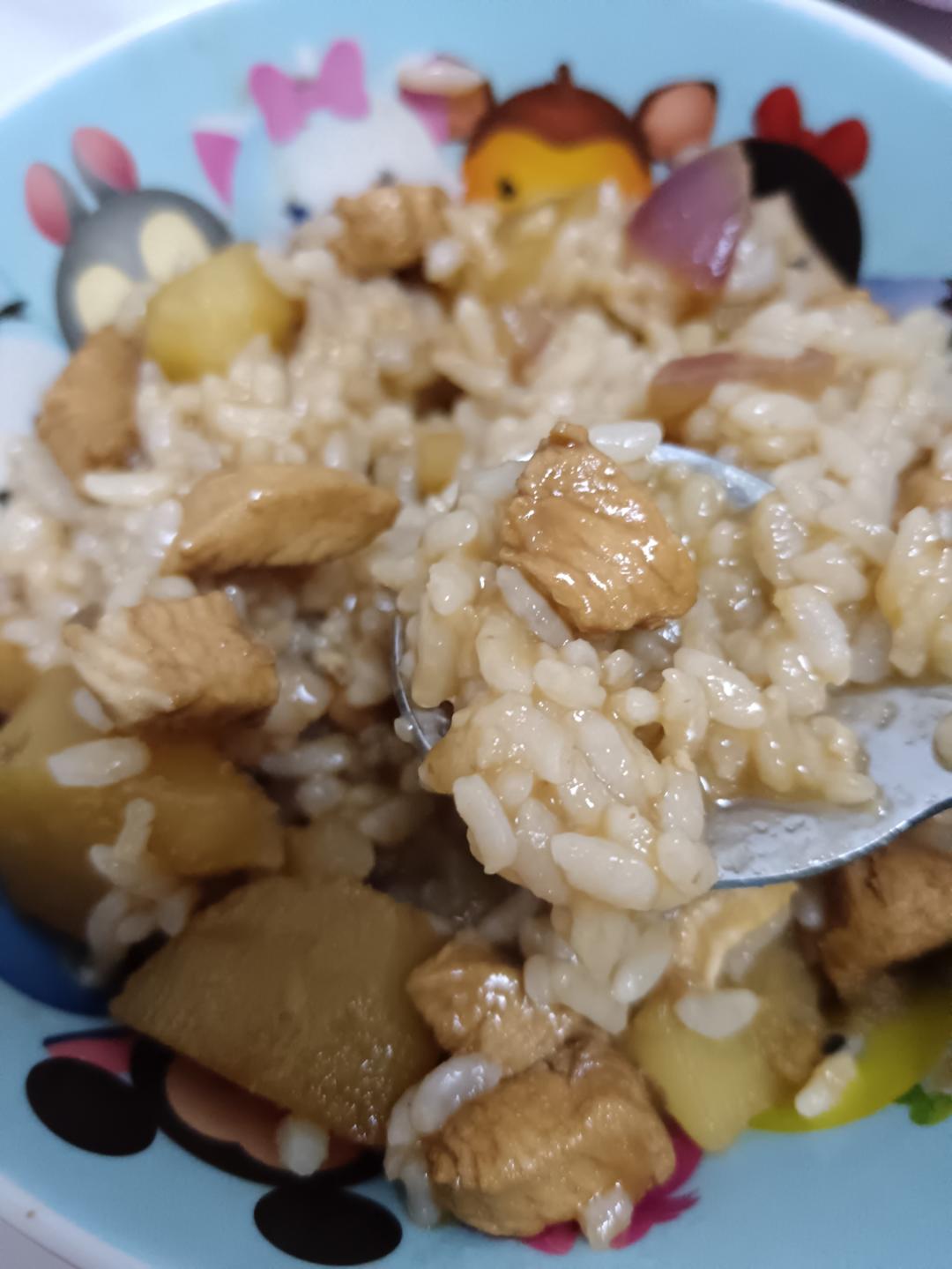 土豆洋葱炖鸡胸肉