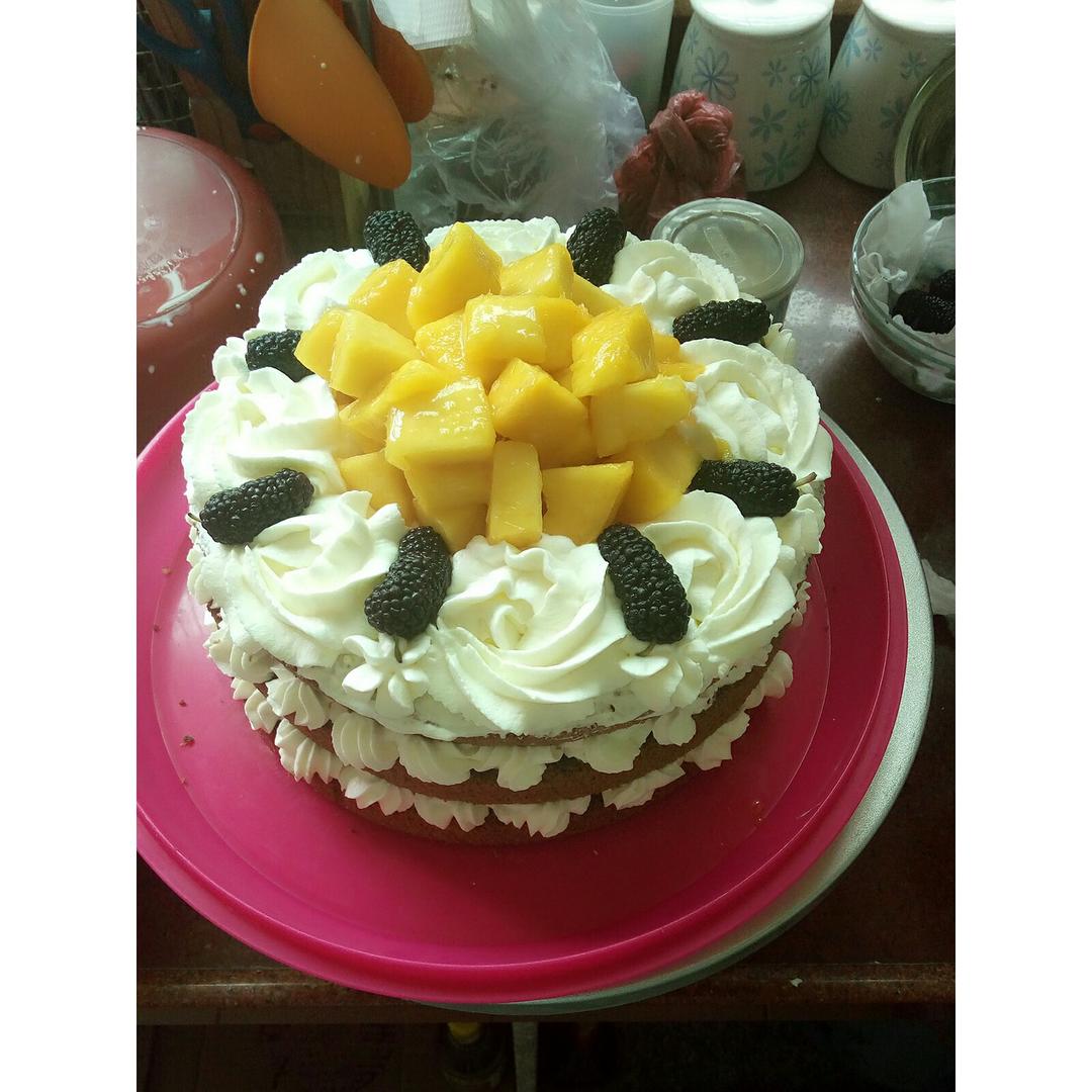 8寸可可戚风蛋糕