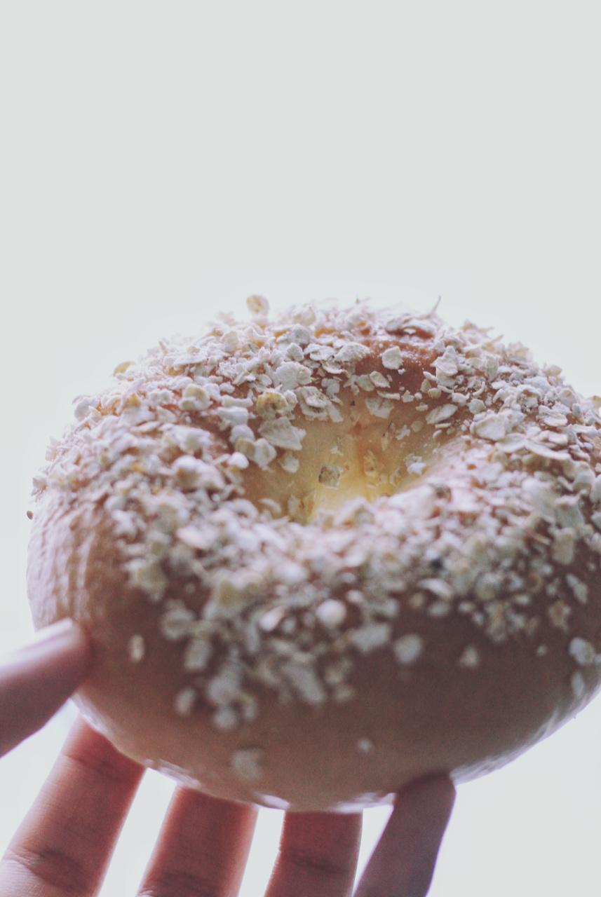 小优小优做的黑糖燕麦贝果