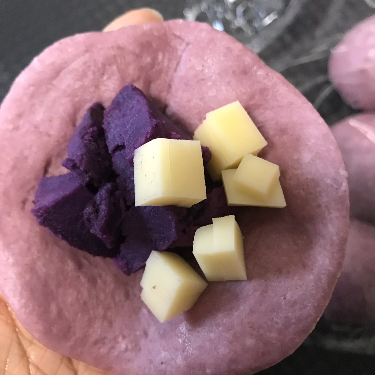 紫薯华夫饼的做法 步骤8