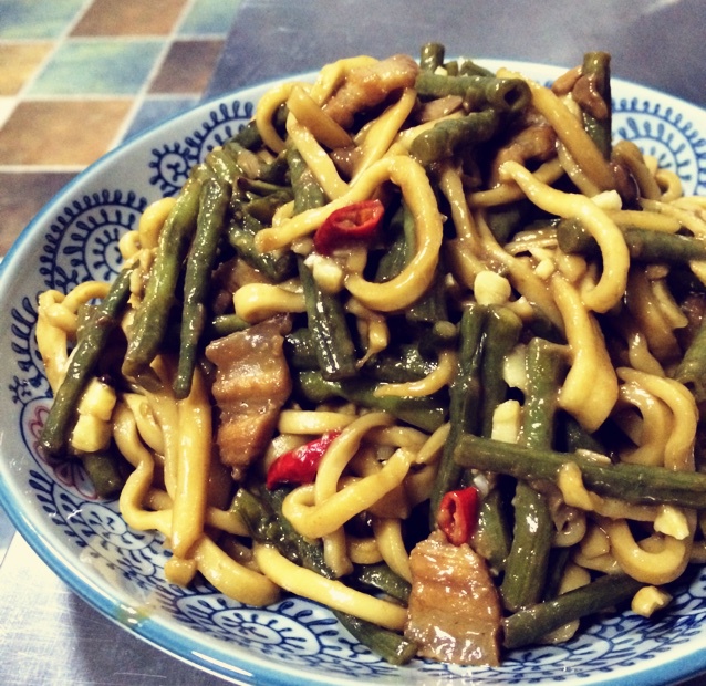 山西豆角焖面（纯手工版）