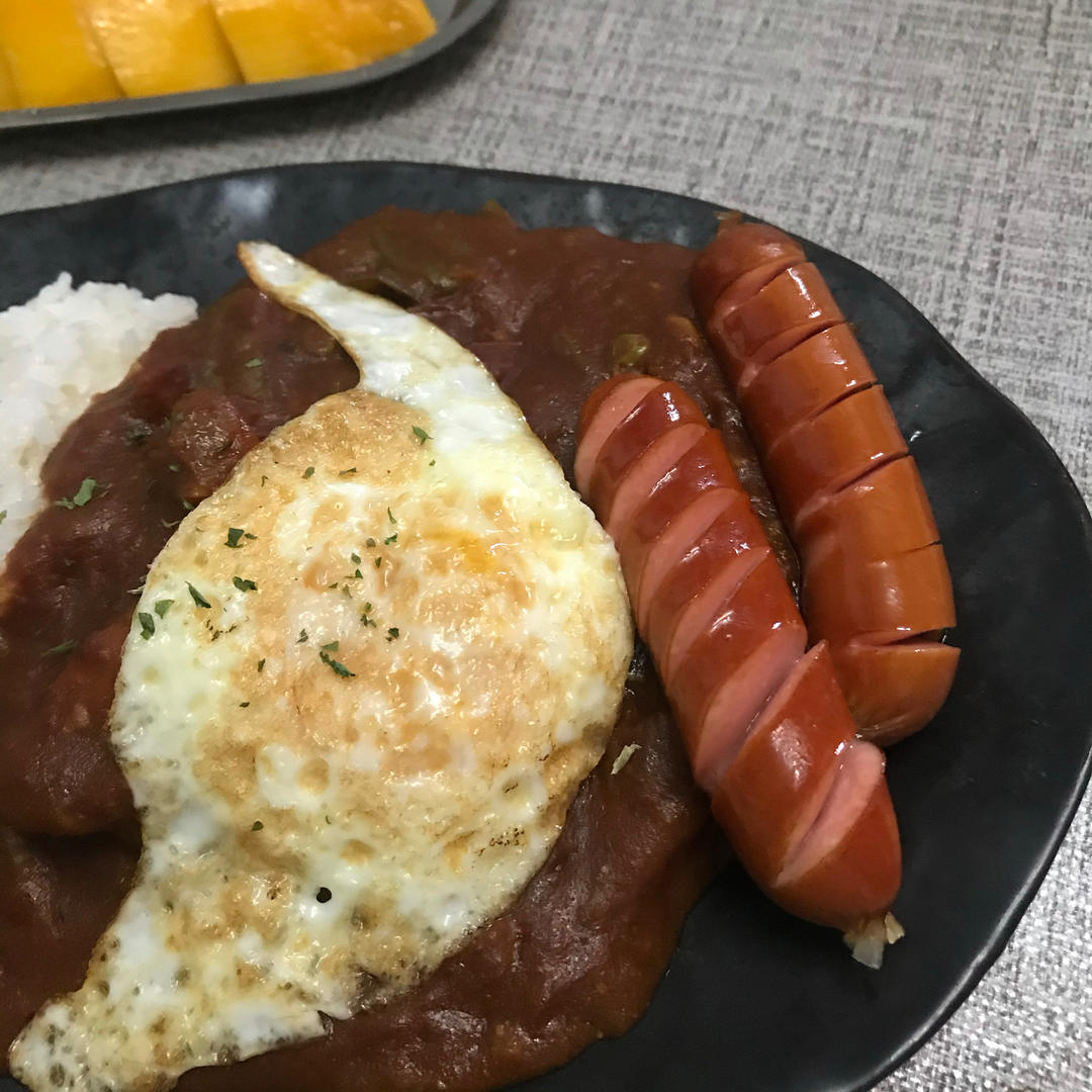 【nya酱的食谱】酸辣无水咖喱
