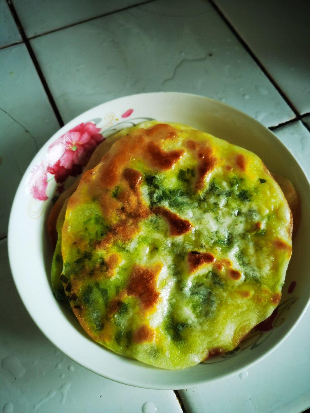 快手葱油饼（饺子皮版）
