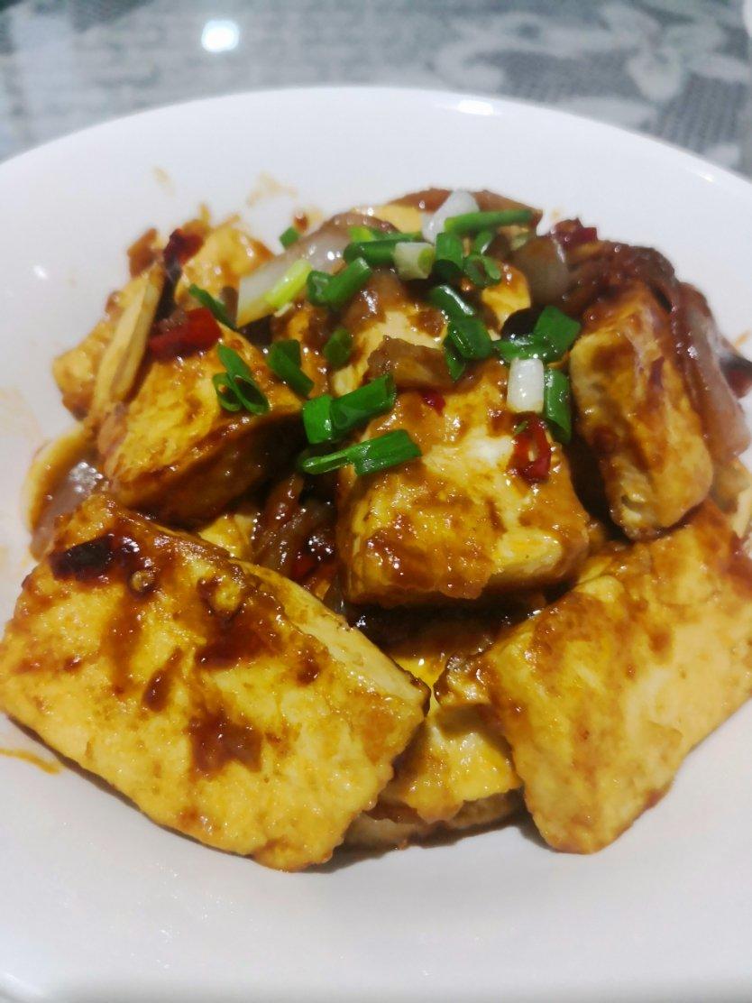 最下饭的锅塌豆腐