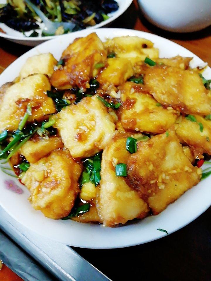 无敌好吃的香煎豆腐