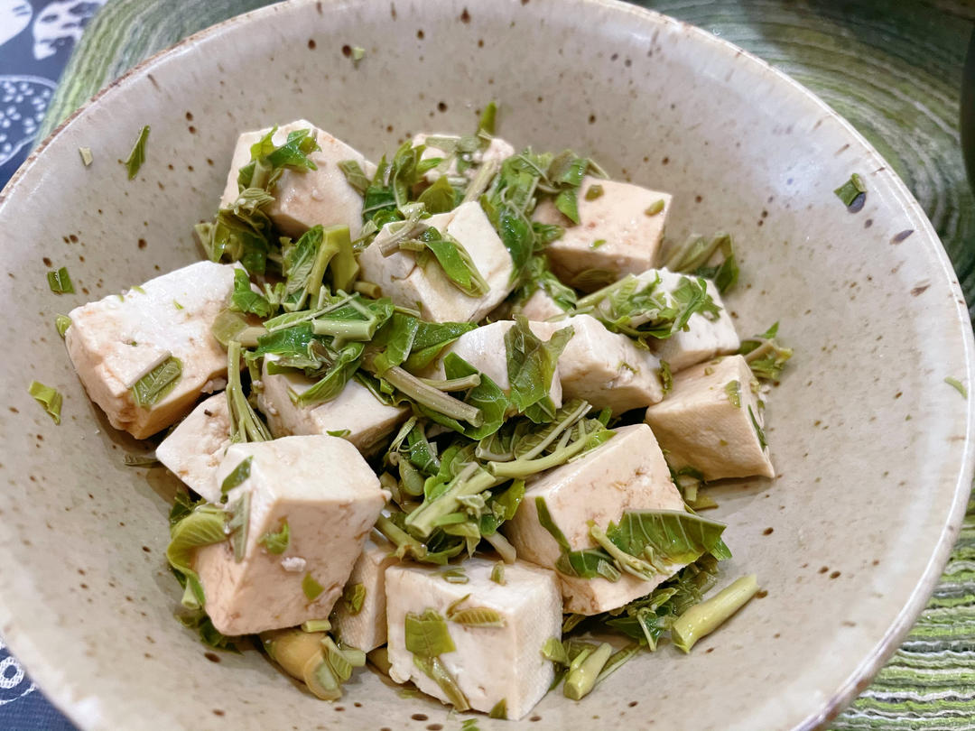 香椿拌豆腐
