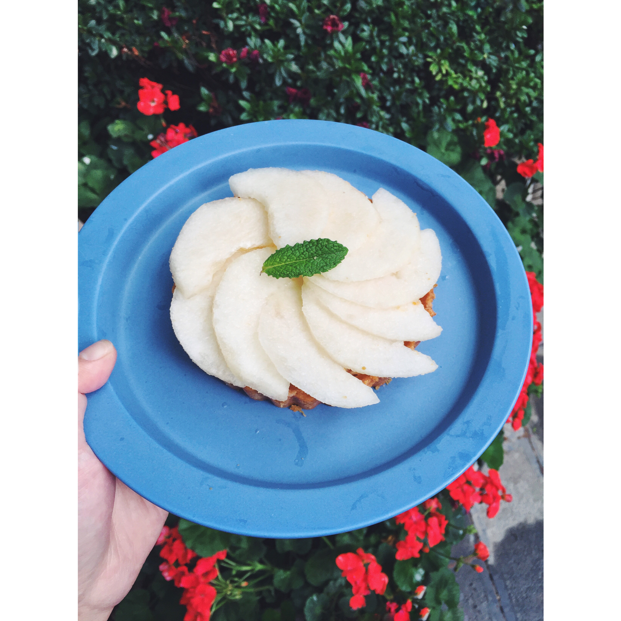 水梨&萨巴里安尼奶油塔