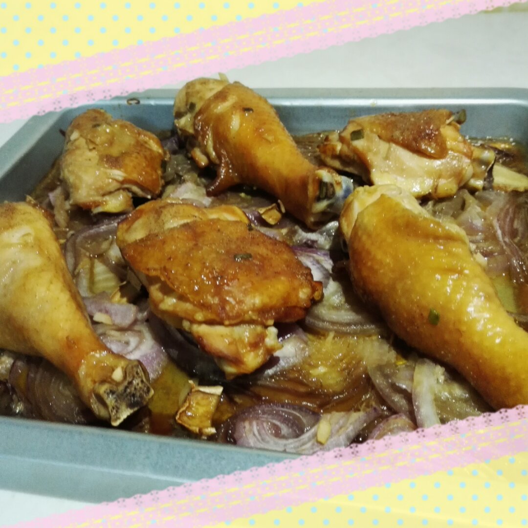 脆皮烤鸡腿