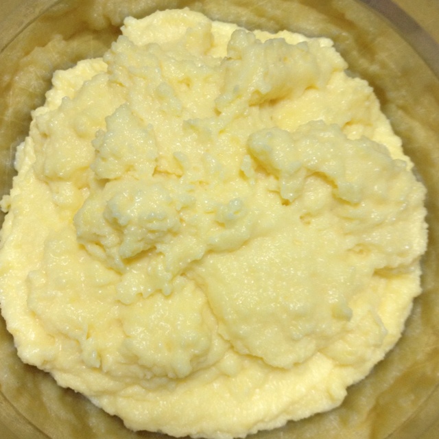 爱心奶黄馅（炒出来的奶黄馅）