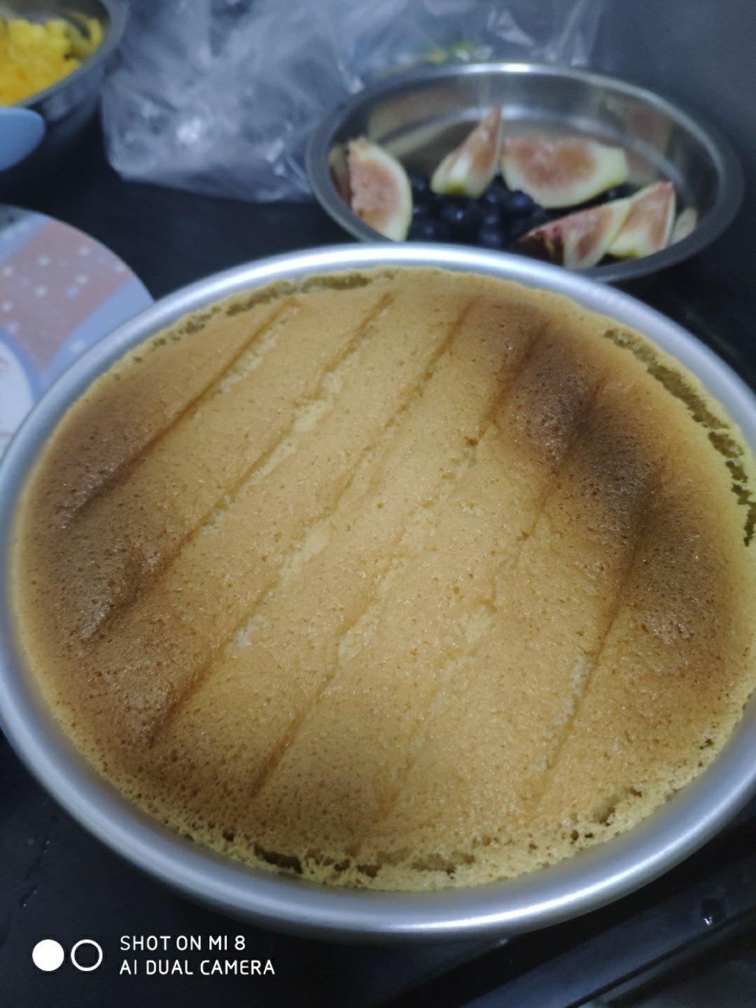 无花果奶油蛋糕