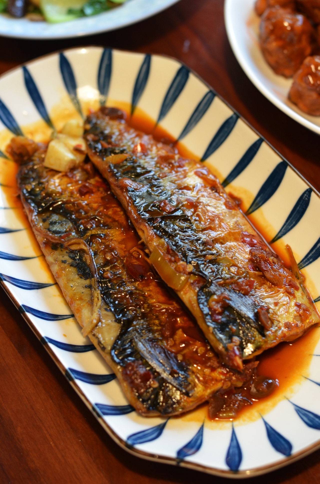 挪威青花鱼-微辣豆瓣酱烧青花鱼的做法