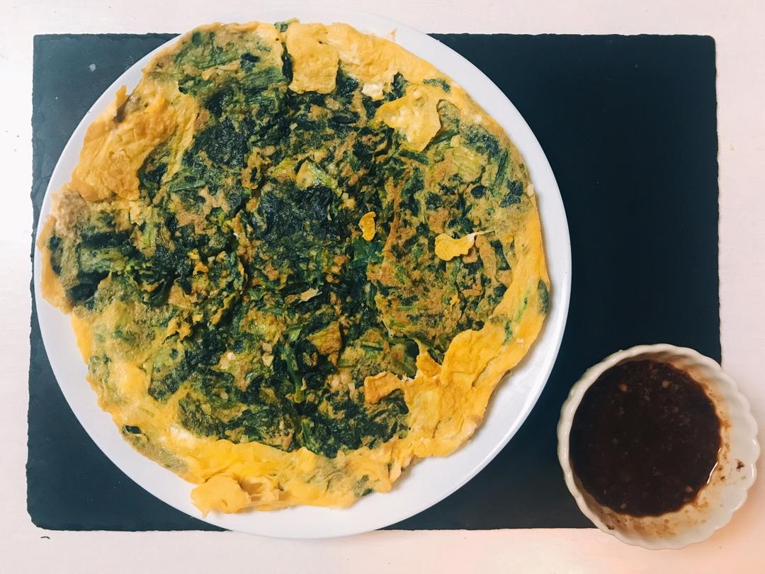 低脂菠菜蛋饼