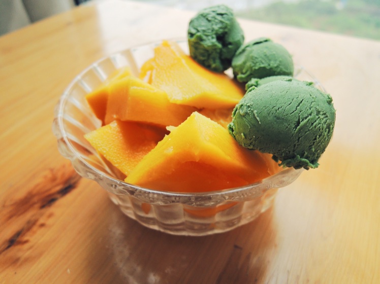 浓醇抹茶冰淇淋