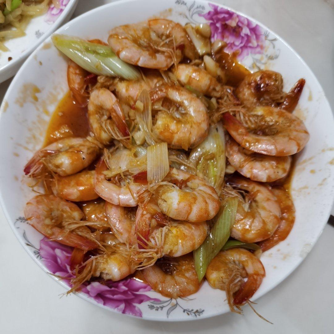 油焖大虾
