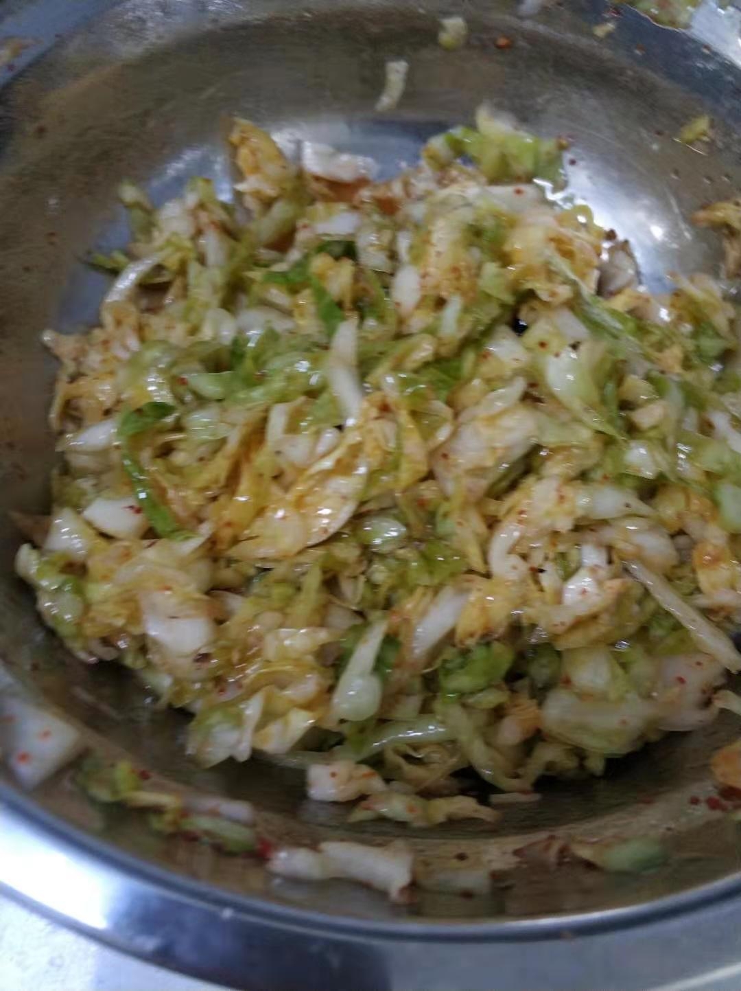 唐山朝鲜面的辣白菜的做法