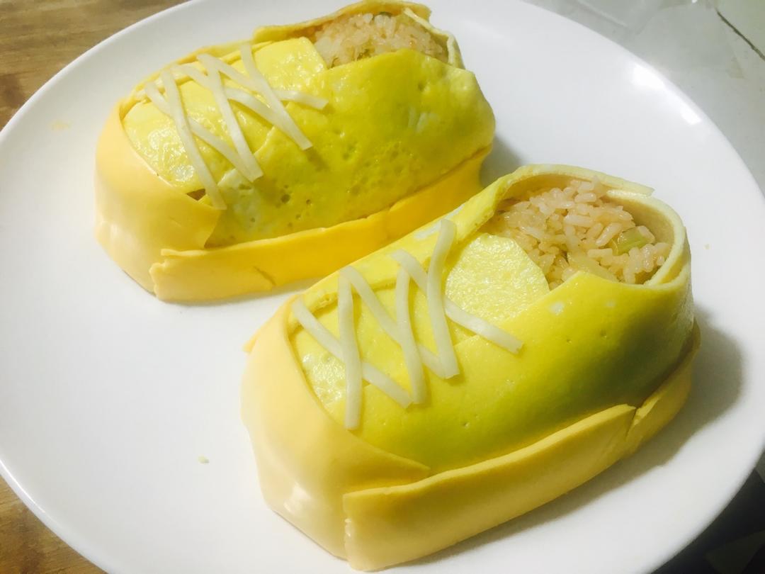鞋子蛋包饭
