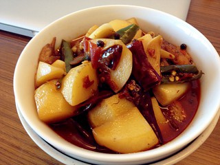 香辣土豆烧鸡块