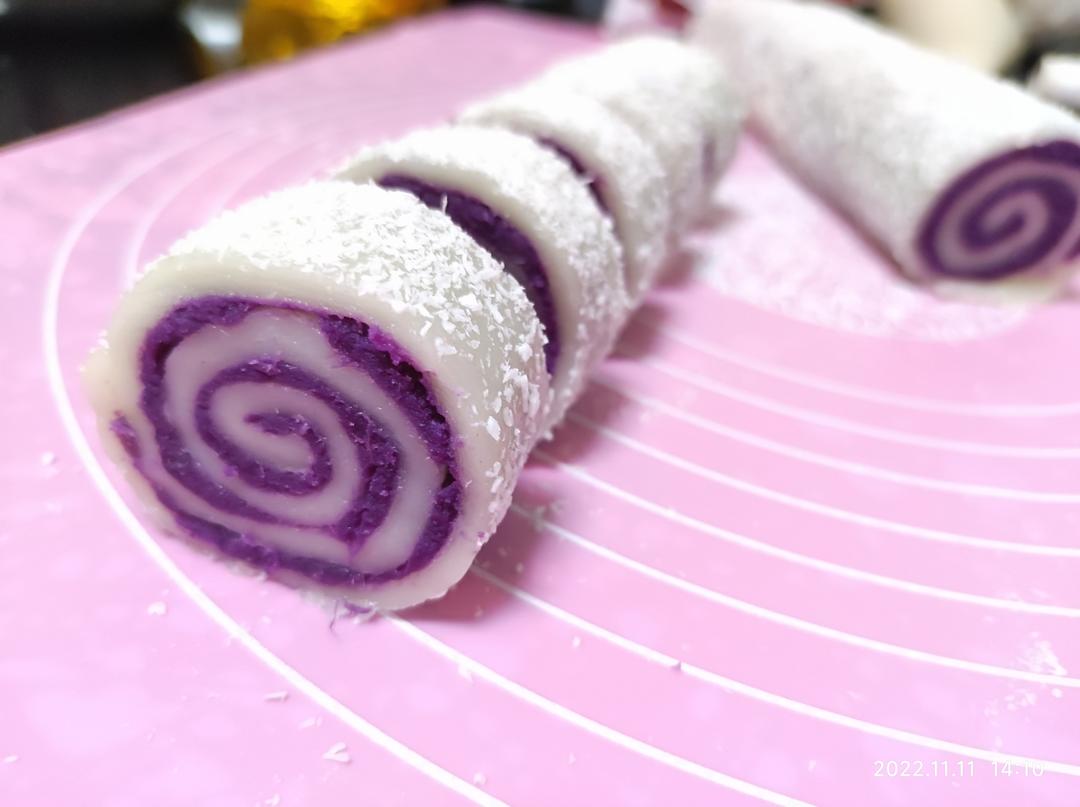紫薯糯米卷（豆沙糯米卷）