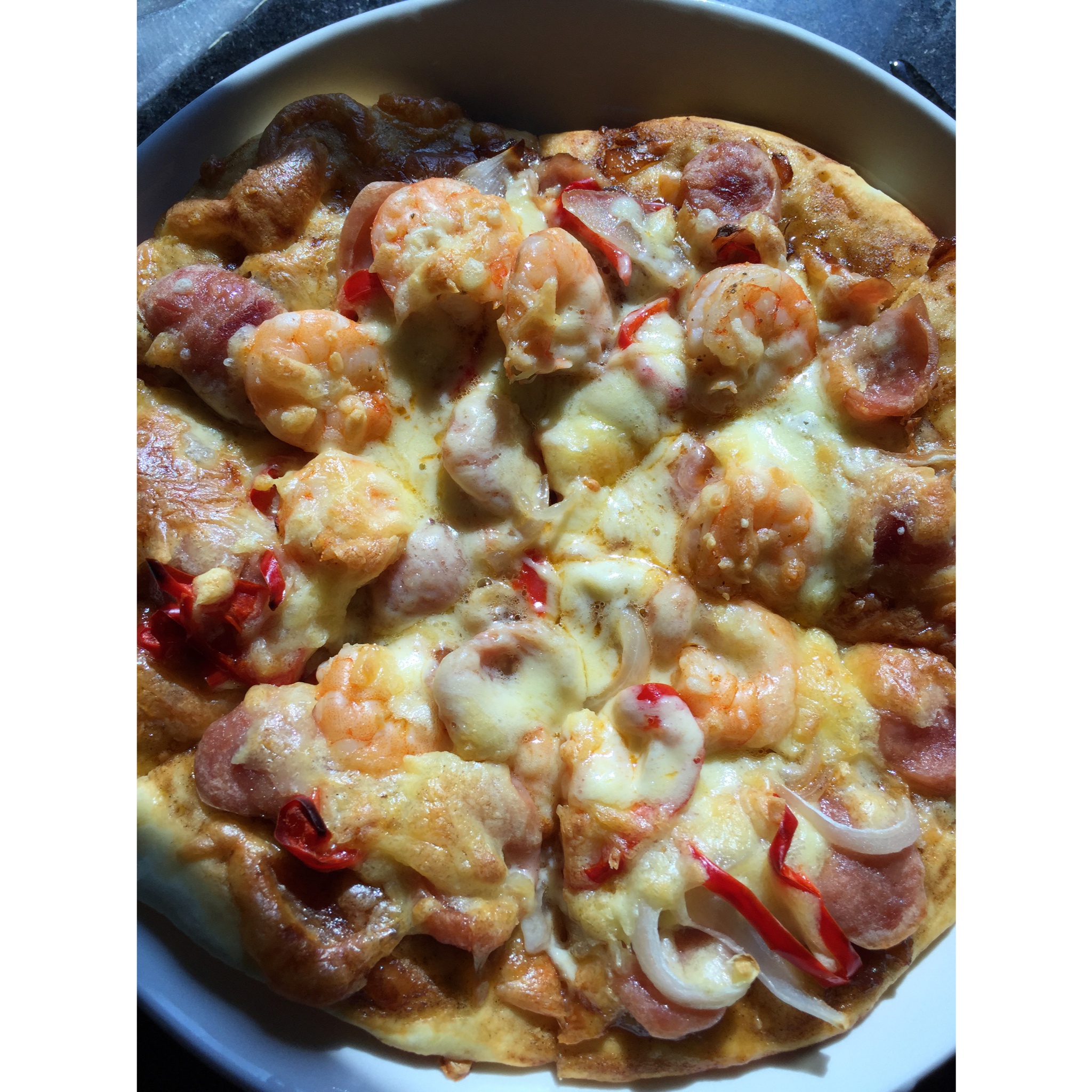 不用酵母的披萨底 No Yeast Pizza Dough