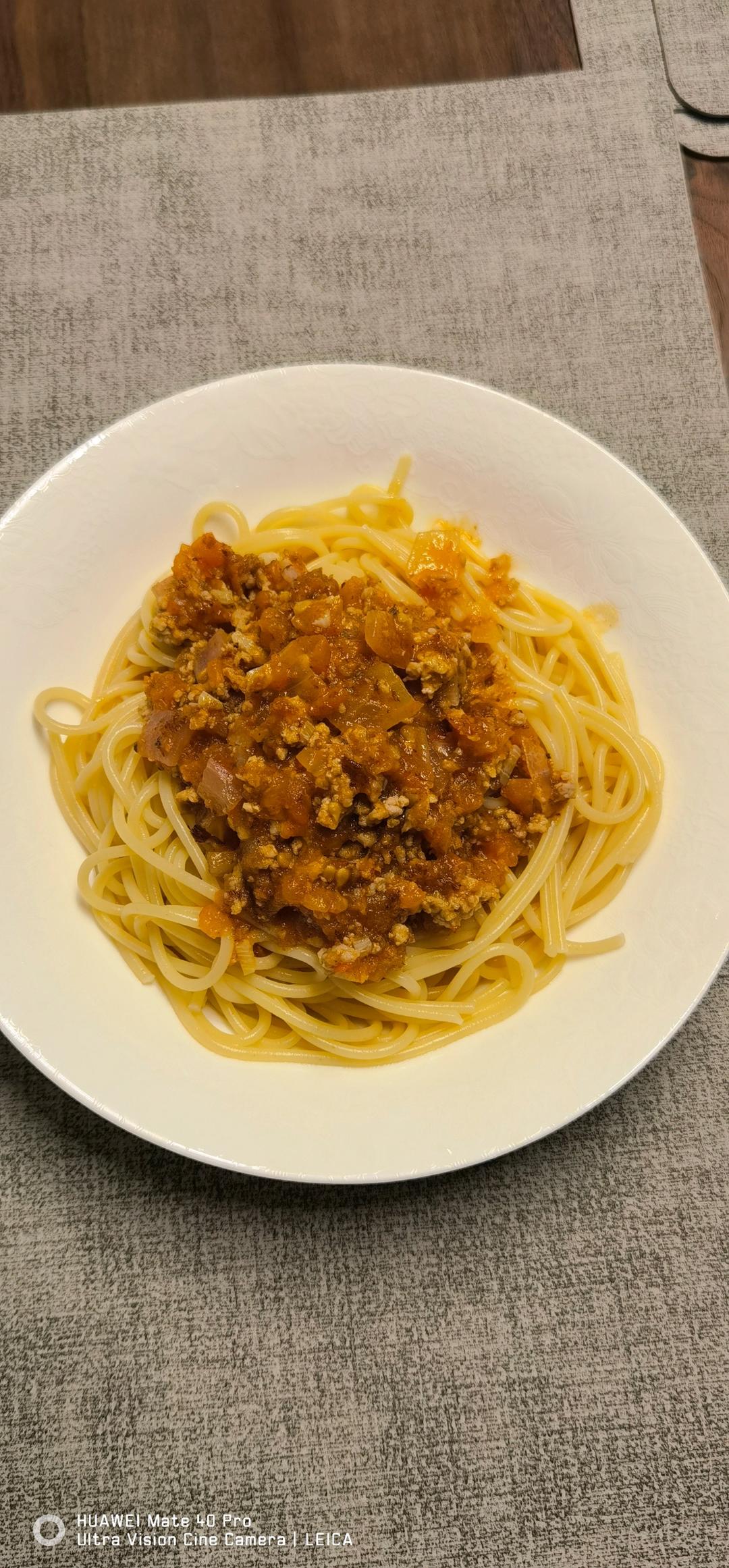 番茄肉酱意大利面-家常版