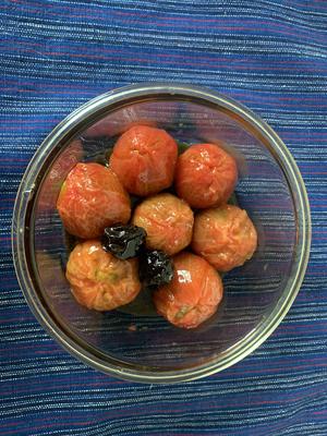 夏日特选之日式梅子腌番茄的做法 步骤6