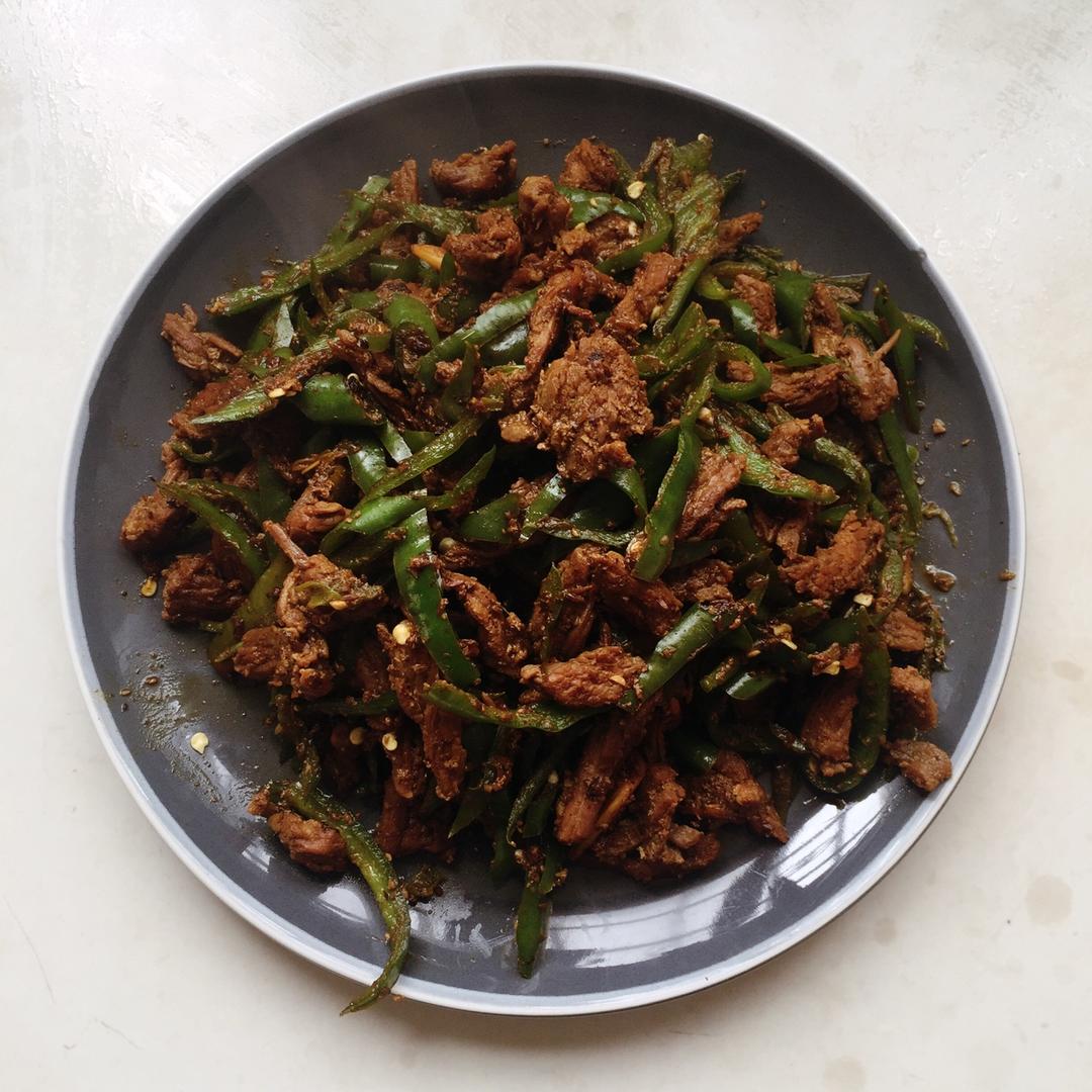 孜然炒牛肉