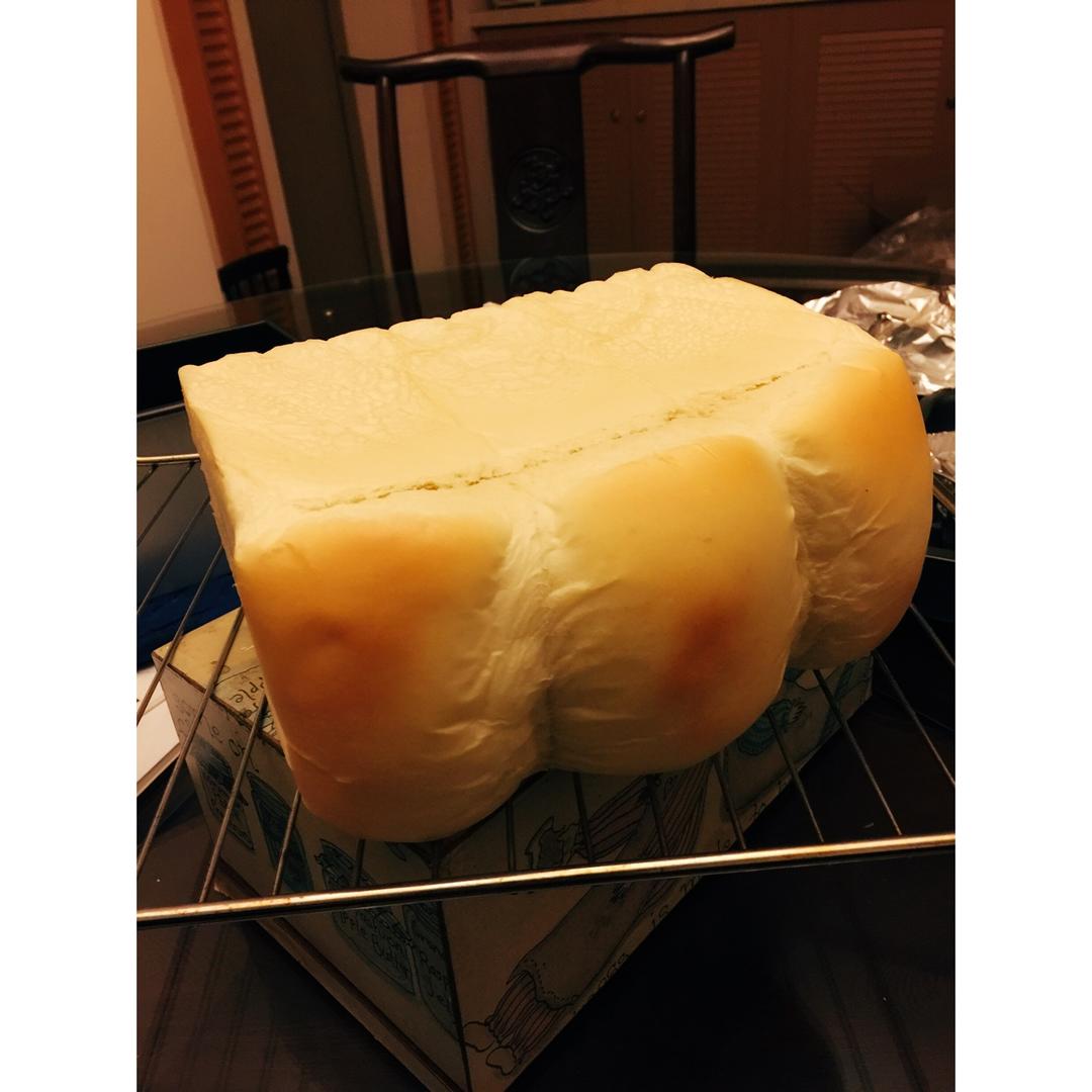 夺命软吐司(๑´ڡ`๑)超软拉丝极速方便的一次发酵吐司