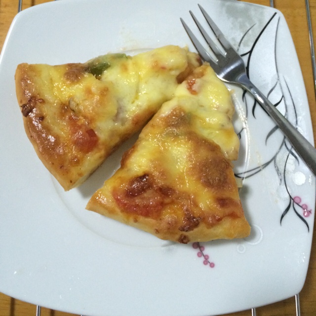 鲜虾培根薄披萨—海氏烤箱定制