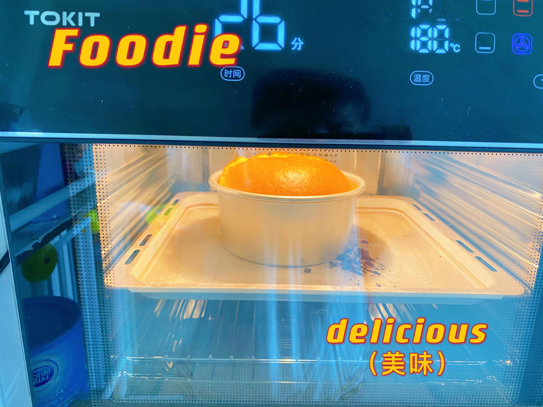 烤箱做蛋糕（戚风蛋糕的做法）