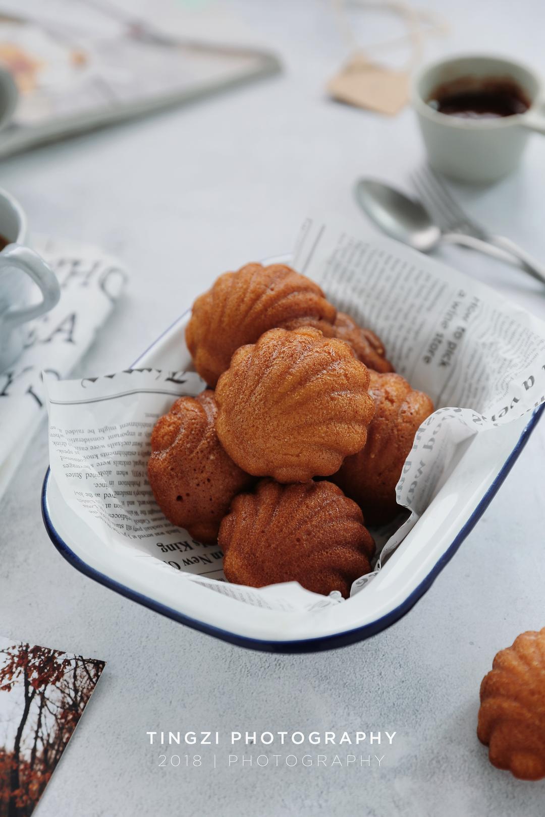 木亭子96做的柴田武的焦糖玛德琳蛋糕