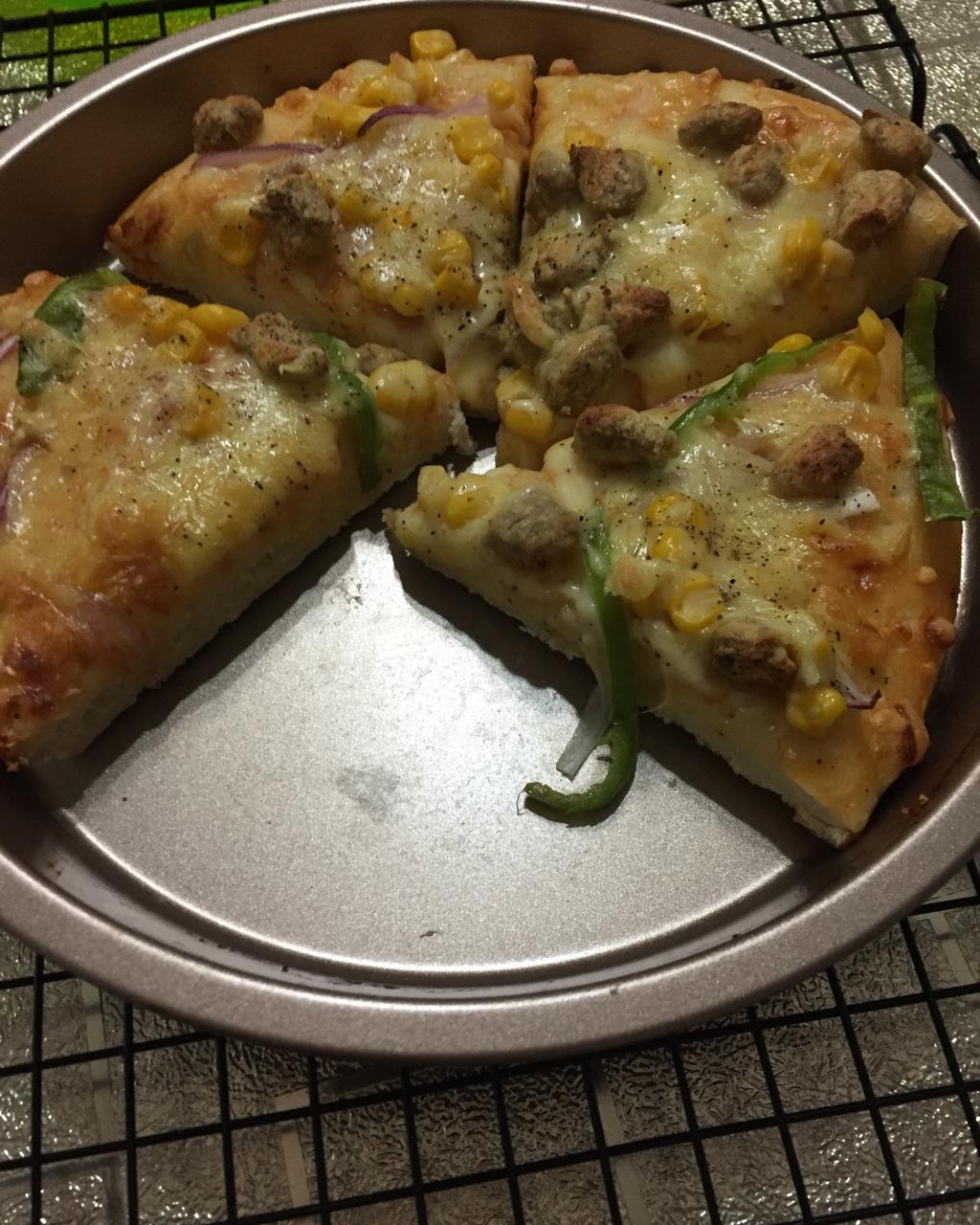 做一张敲好吃的披萨饼底