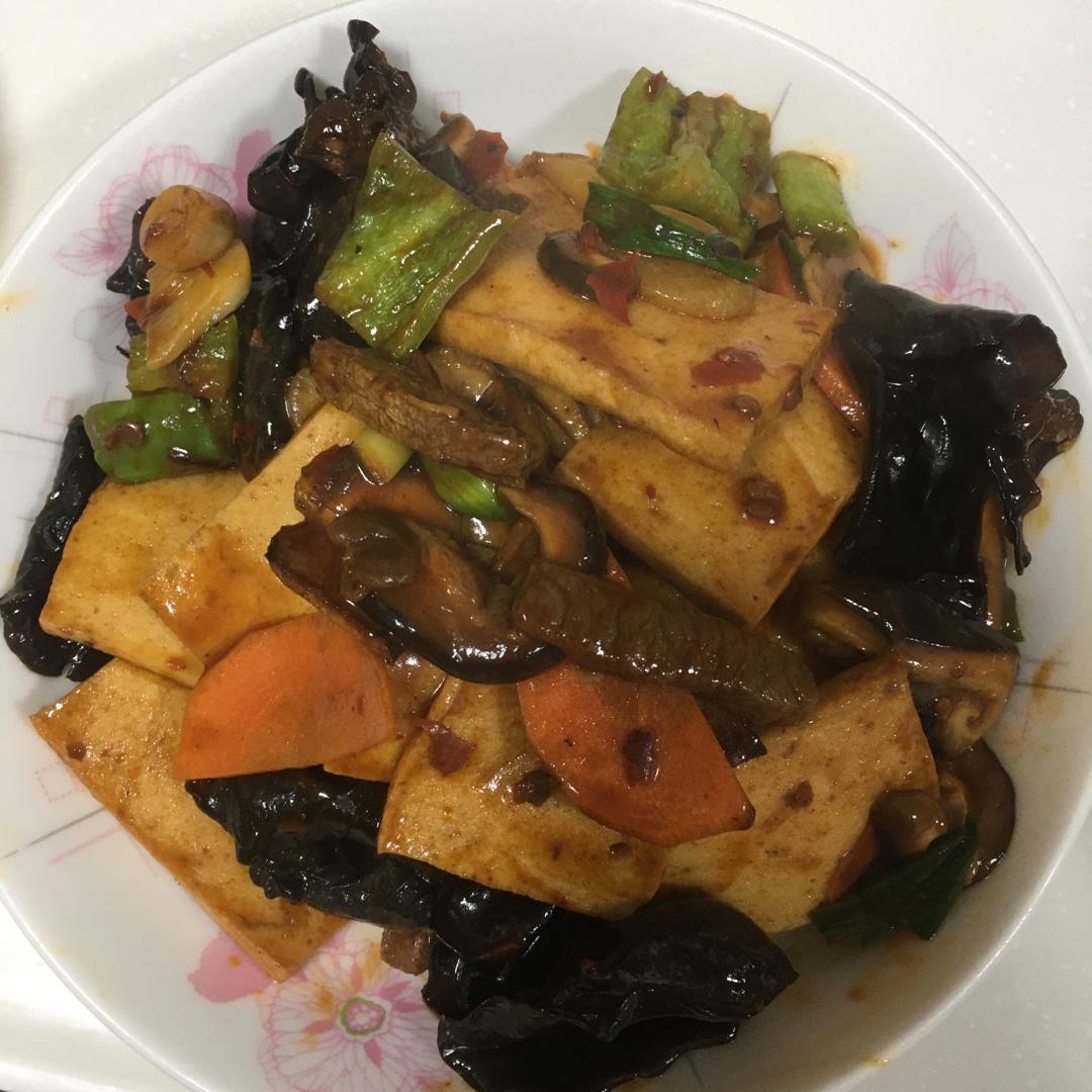 鱼香千页豆腐