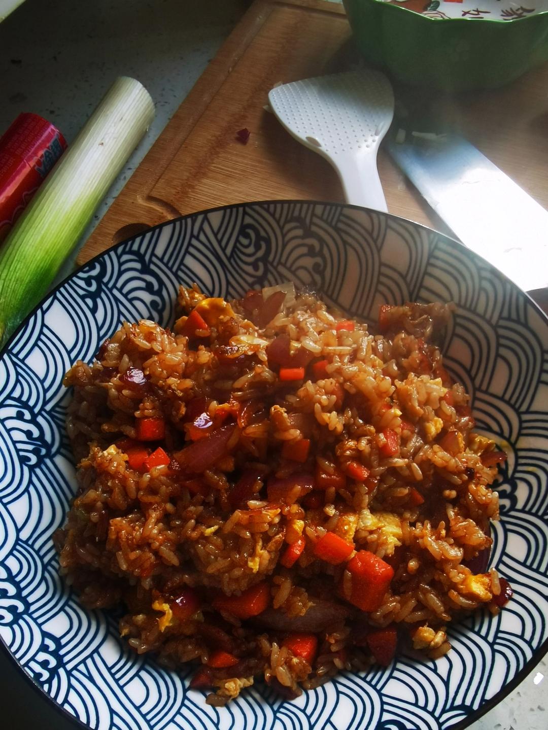 好吃到停不下来的酱油蛋炒饭