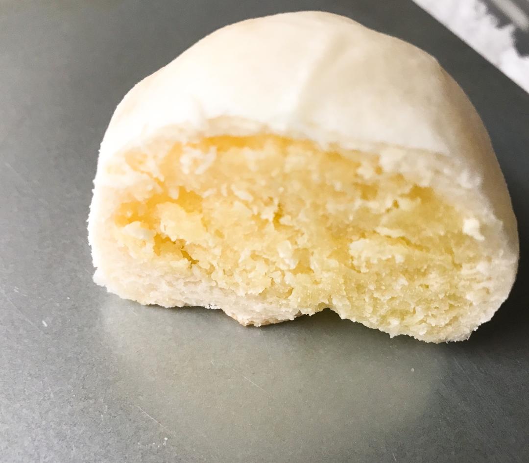 油酥不侧漏系列——仿马得利奶黄酥（两种形态）